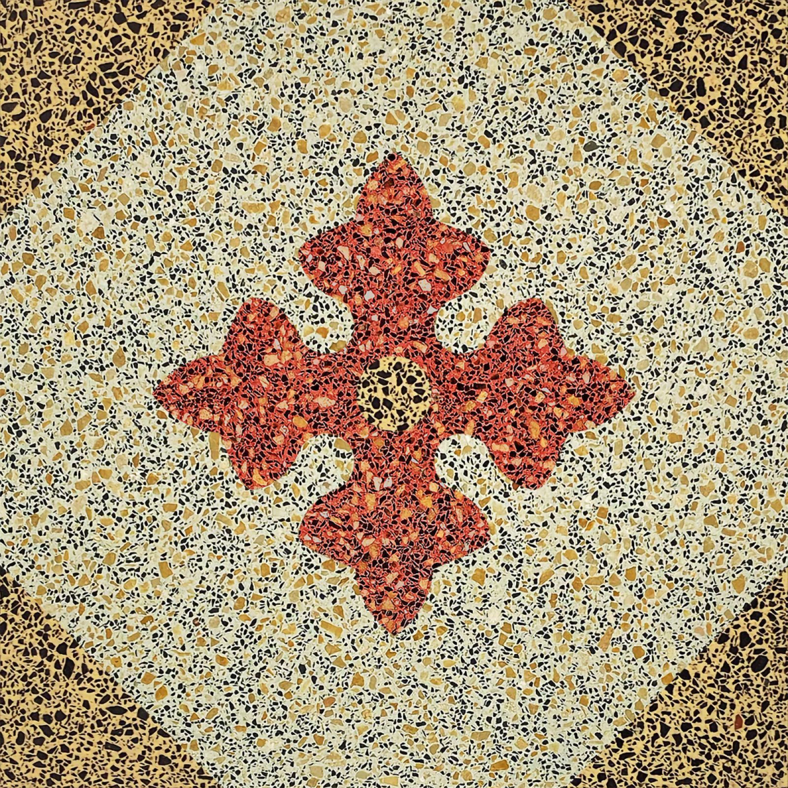 Iamart N2004T terrazzo cementlap, amely esztétikus és tartós megoldást kínál padlók és falak burkolásához egyaránt, ötvözve az eleganciát a modern igényekkel.
