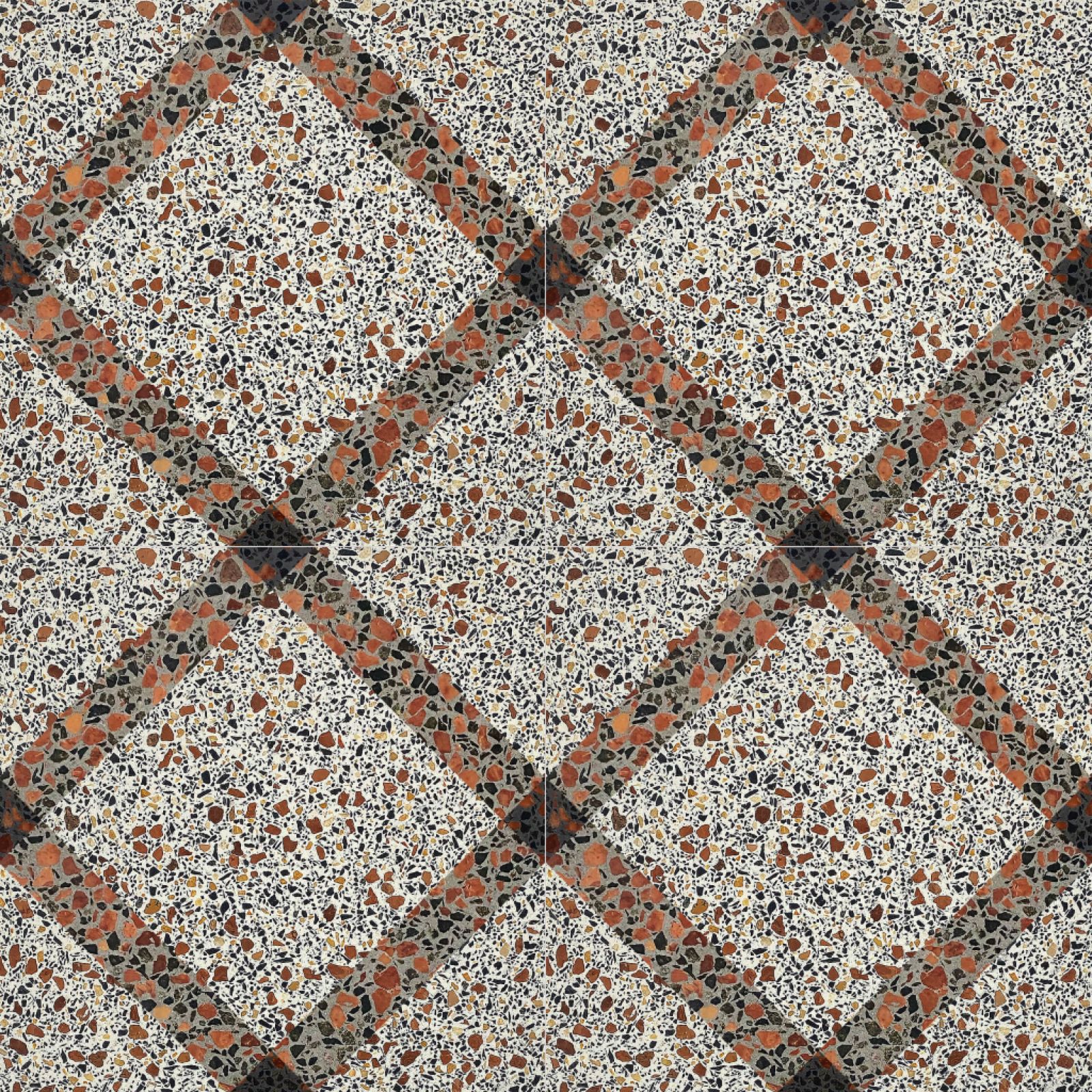 Az N2005-ös a Iamart manufaktúra prémium minőségű terrazzo stílusú cementlapja, amely az otthon minden helyiségébe modern stílust és funkcionalitást hoz.