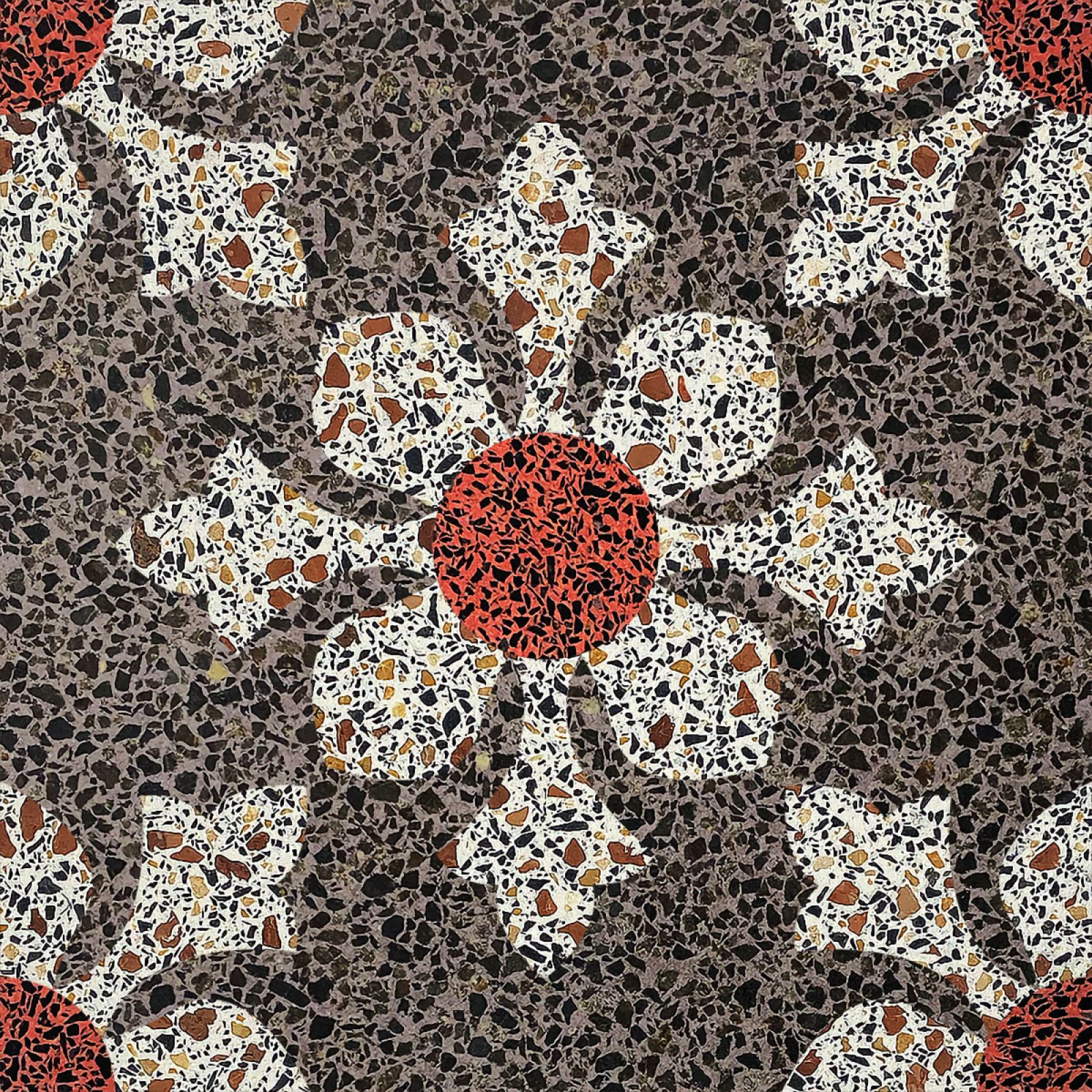 Az N2023T terrazzo az Iamart cementlapok tartósságát, minőségét és egyedi stílusát kínálja. Ideális burkolás árak és esztétikum minden otthon szépítéséhez.