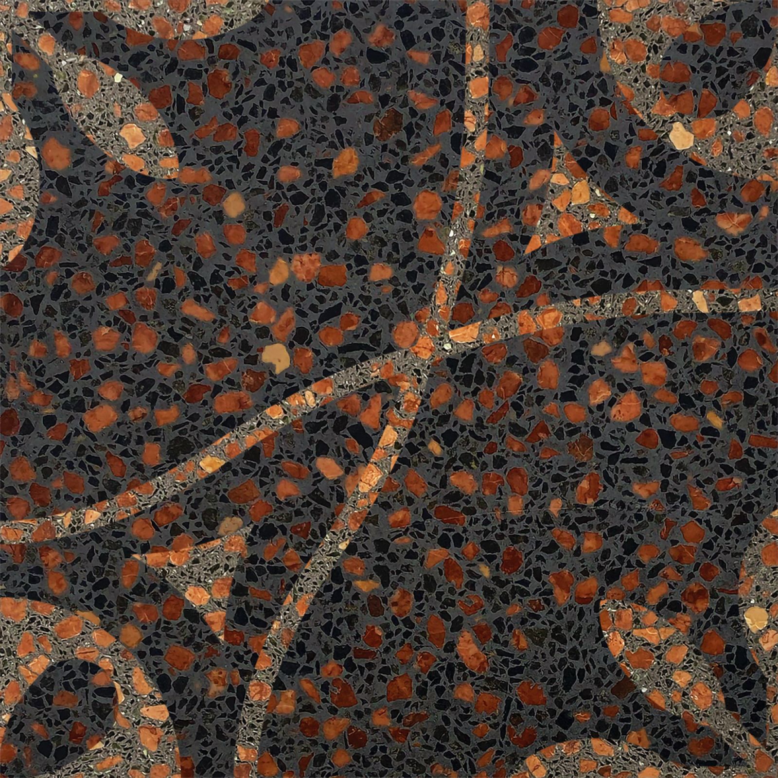 Az IAMART N2047T terrazzo stílusú cementlap burkolatai a hagyomány és a modern design tökéletes ötvözetei, melyek bármely térben különleges hatást keltenek.