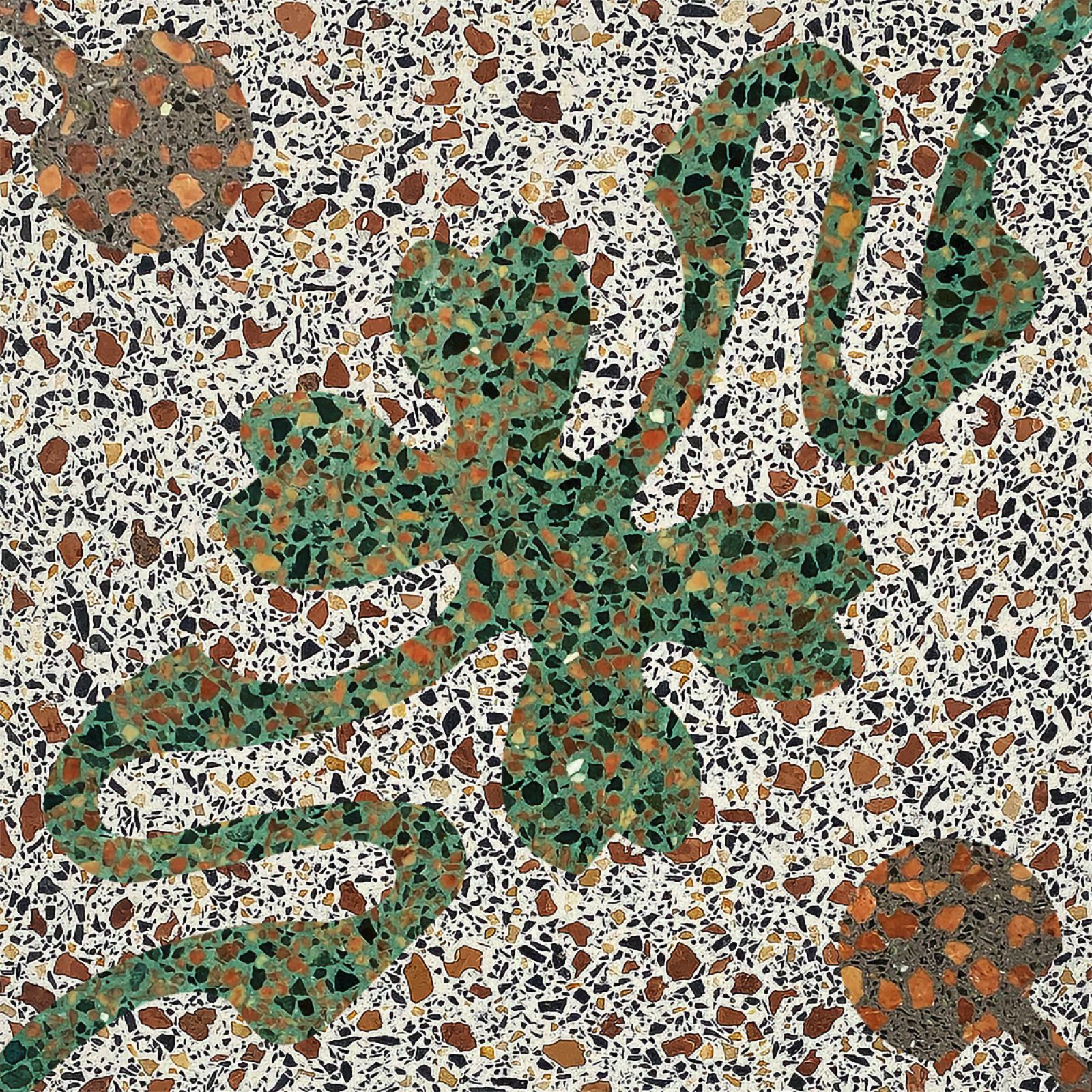 Az IAMART N2048T terrazzo stílusú cementlap burkolatokkal elegáns és időtálló felületet hozhatsz létre, amely minden térben különleges hatást kelt.