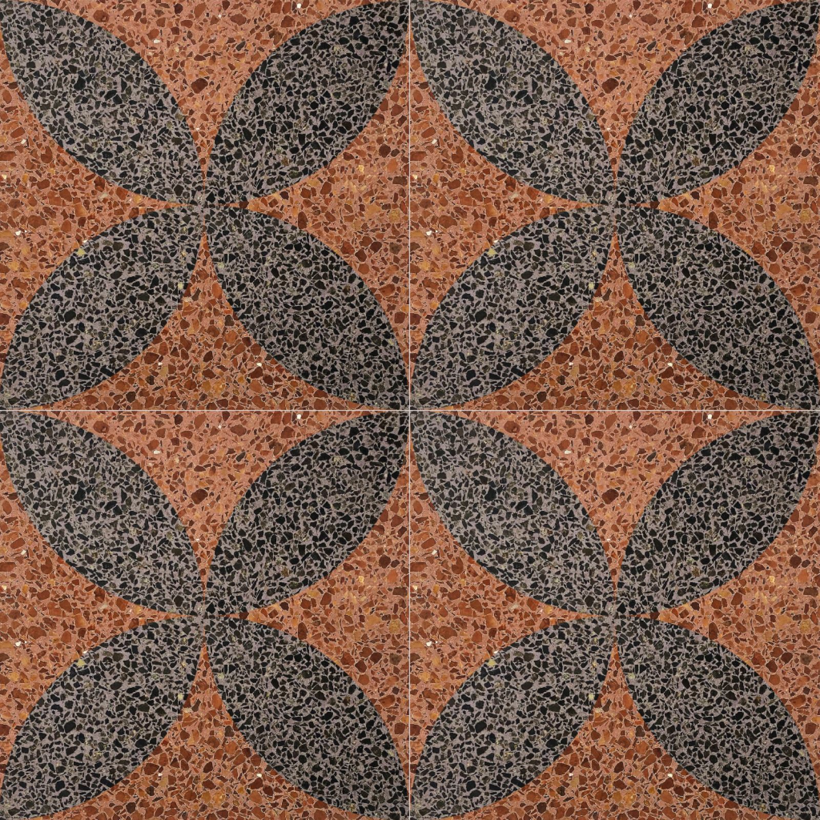 Kert burkolásához is tökéletes megoldás az N2058T terrazzo. Esztétikus, tartós és könnyen tisztítható, így évekig megőrzi szépségét.