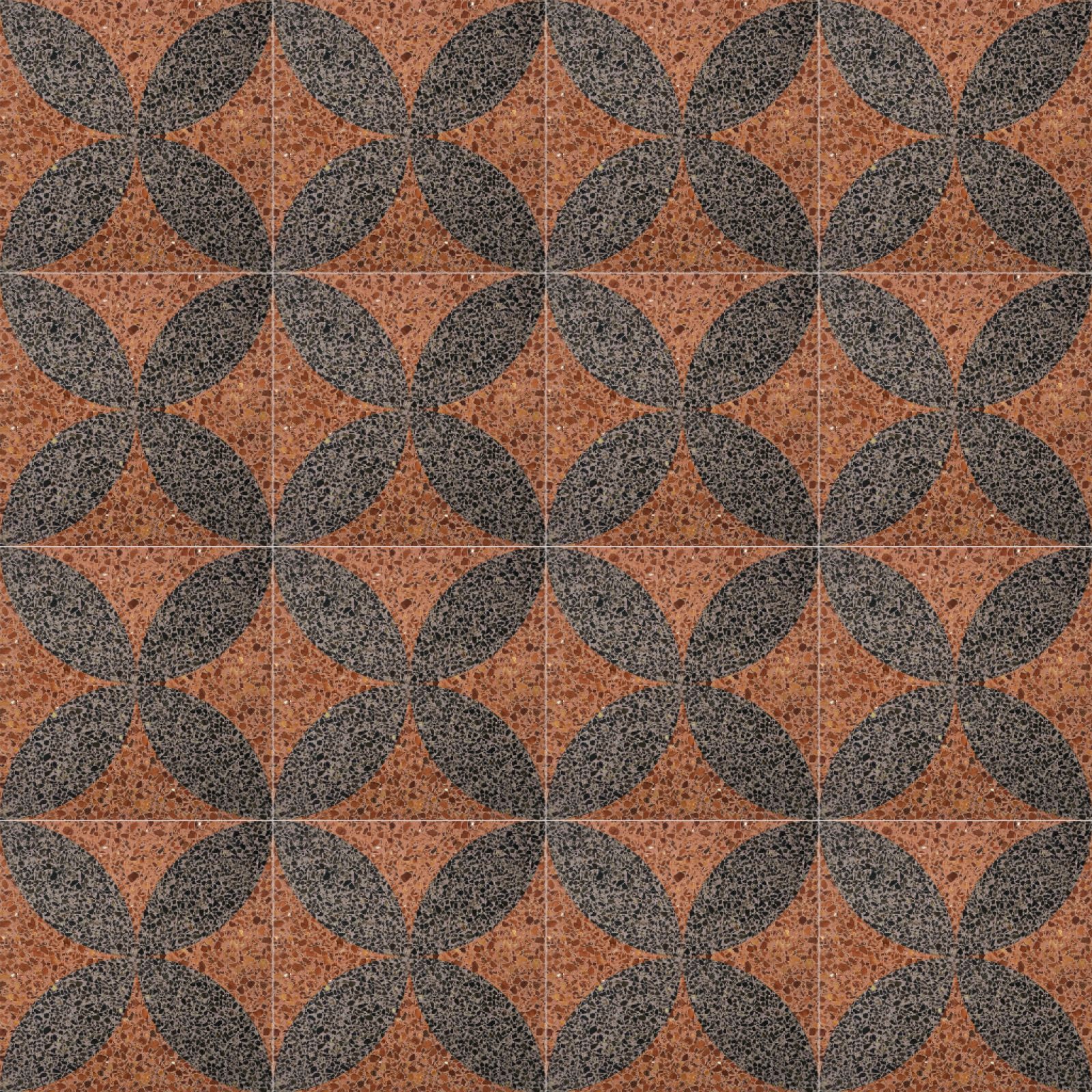 Ha prémium minőségű burkolatot szeretnél, válaszd az IAMART kézzel készített N2058T terrazzo lapjait, melyek időtálló eleganciát sugároznak.