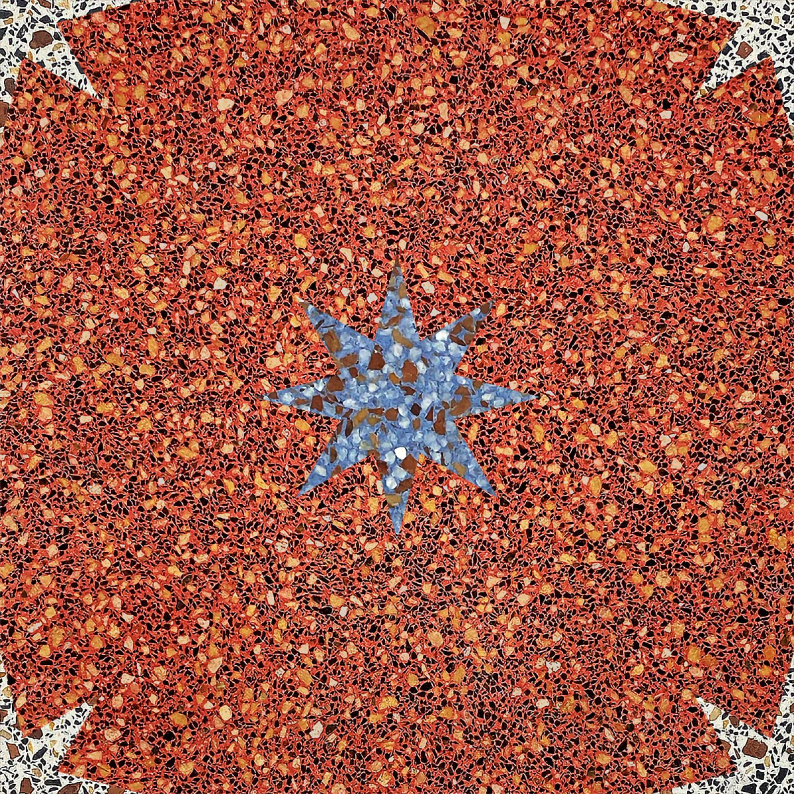 Az N2071T terrazzo burkolat karakteres kőzúzalékos mintázattal tervezett modell, amely természetességet és stílust visz bármely helyiségbe.