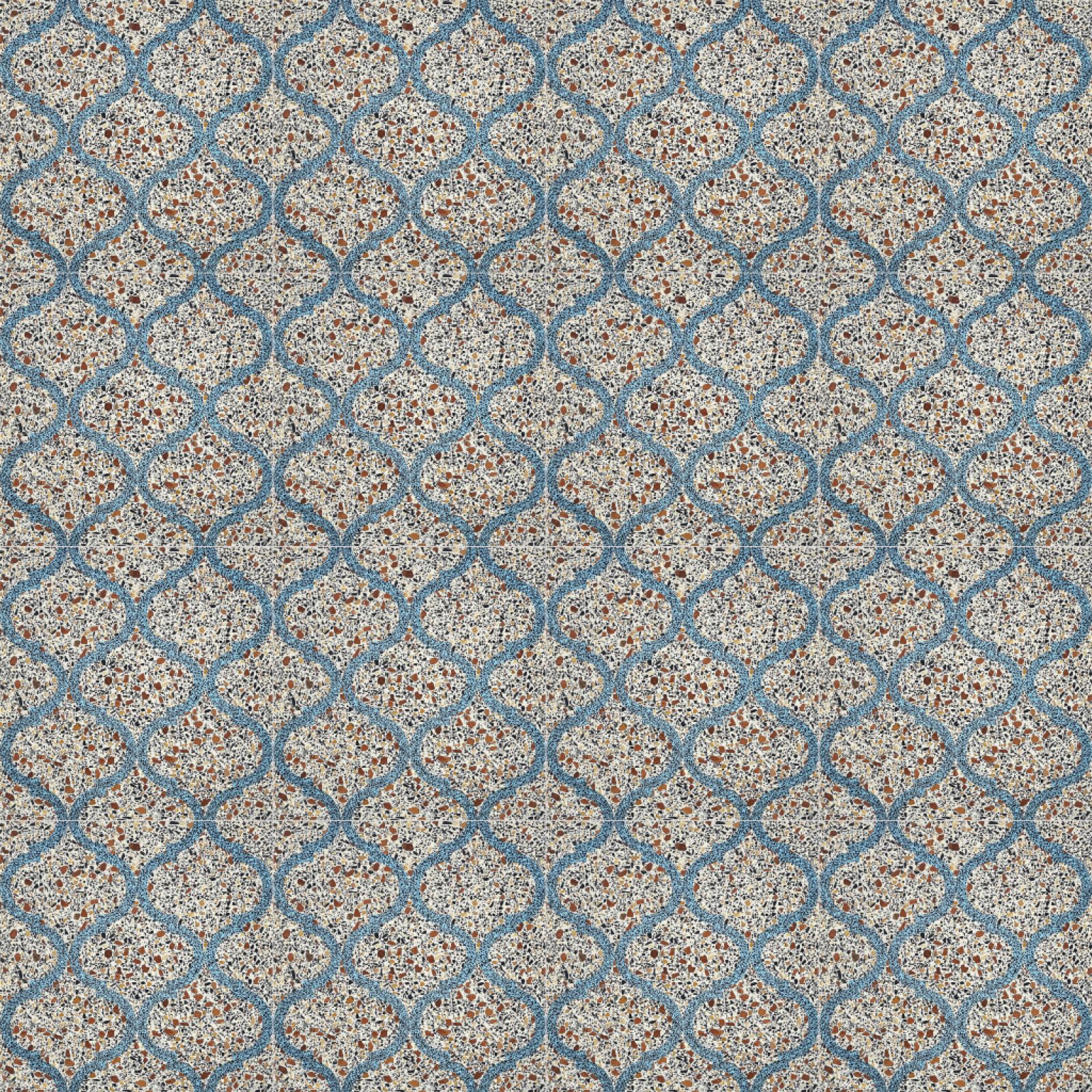 A N2079T terrazzo burkolat egyedi színvilága és természetes mintázata garantáltan kiemeli bármely tér esztétikáját.