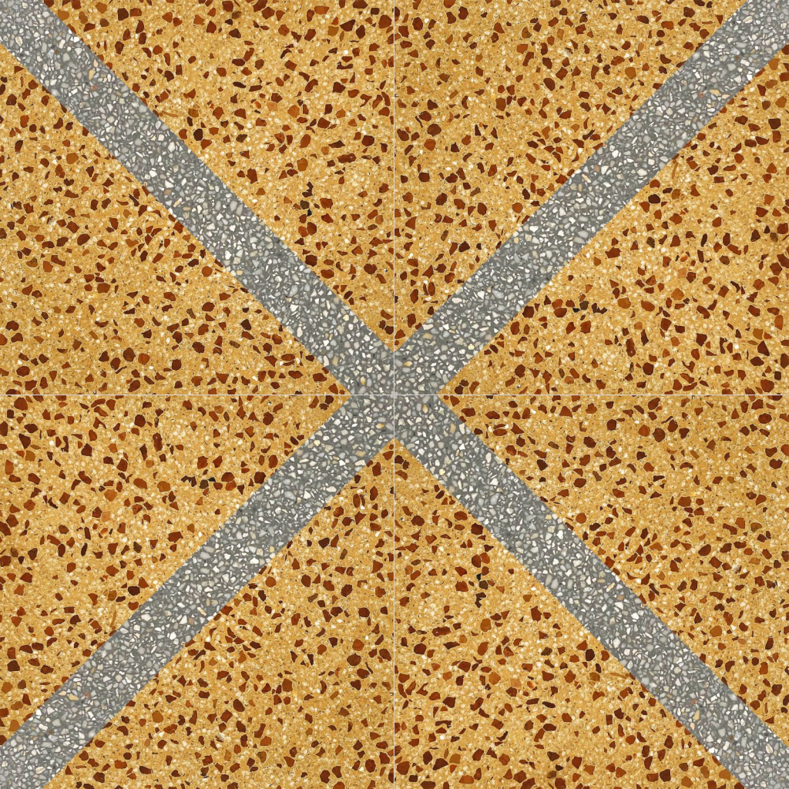 A N2097T terrazzo cementlap természetes kőszemcséivel elegáns és időtálló burkolat. Beltérre és kültérre ajánlott, padlóra és falra is, könnyen tisztítható.