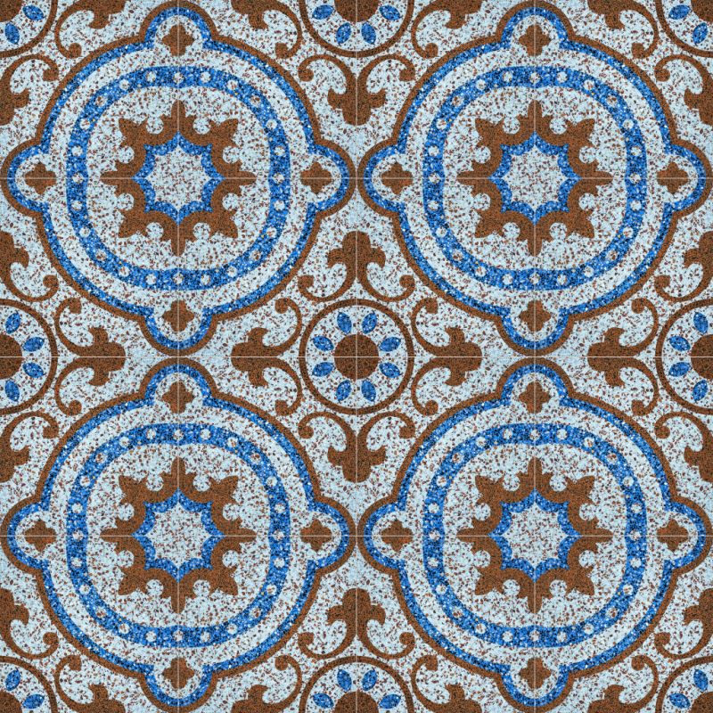 A 2037T IAMART terrazzo stílusú csempelap az Iamart cementlap prémium kategóriás burkolata, amely a modern és klasszikus terekhez egyaránt illeszkedik.